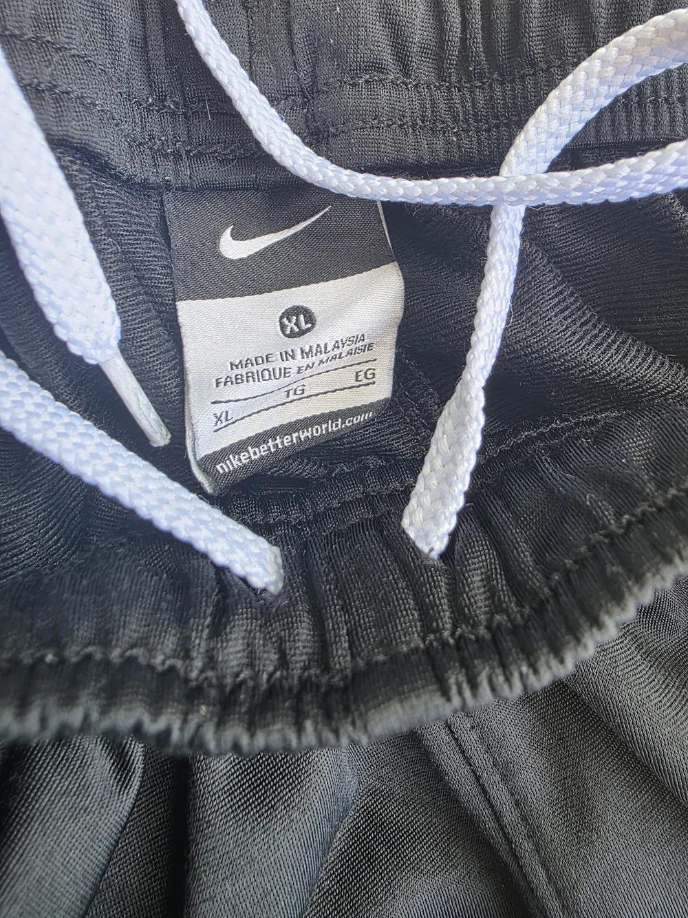 Nike Kids' Athletic Track Pants - Black & Gray